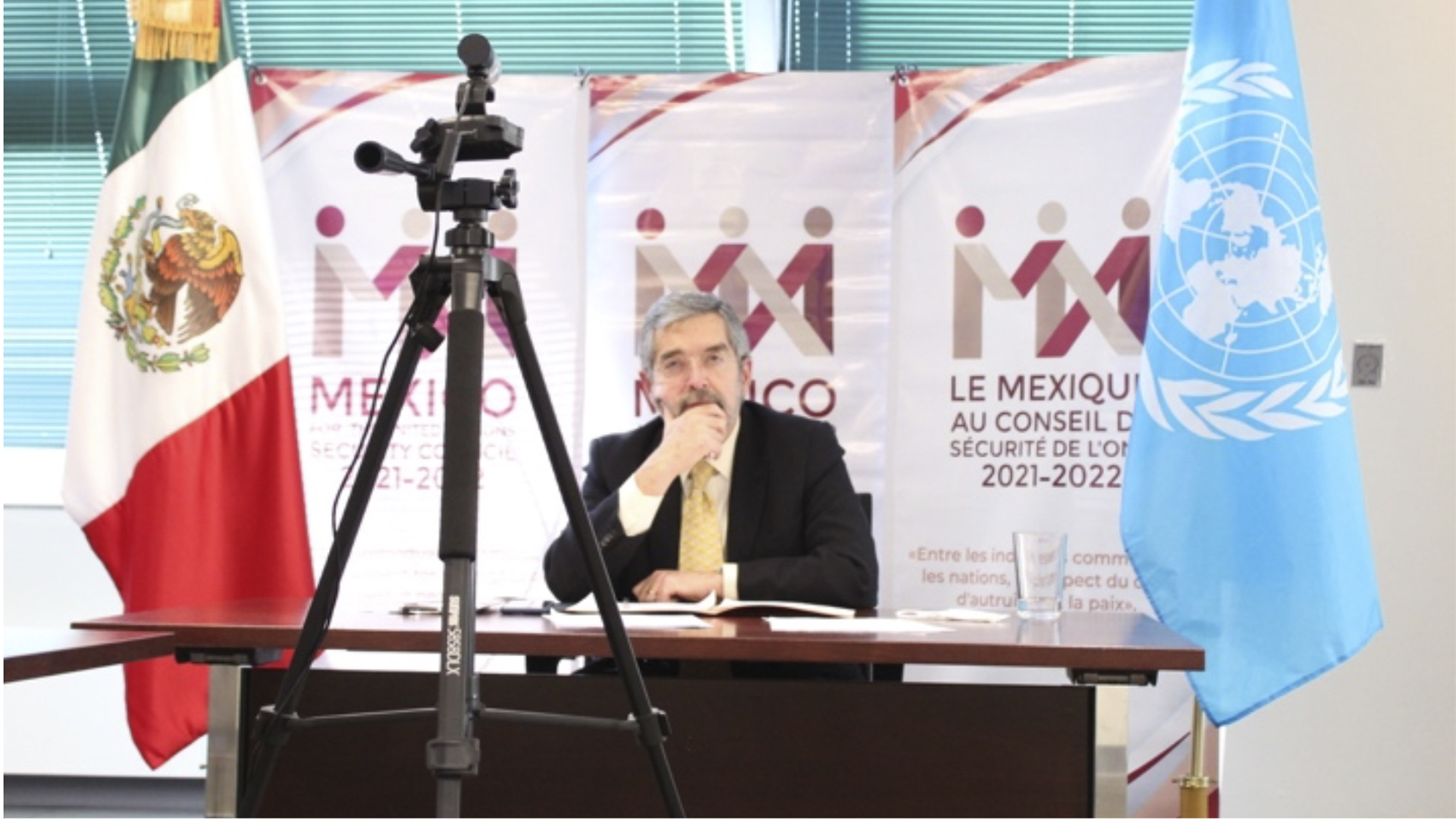 México plantea ante Consejo de Seguridad de la ONU discusión sobre interpretaciones de uso de la fuerza y legítima defensa México plantea ante Consejo de Seguridad de la ONU discusión sobre interpretaciones de uso de la fuerza y legítima defensa