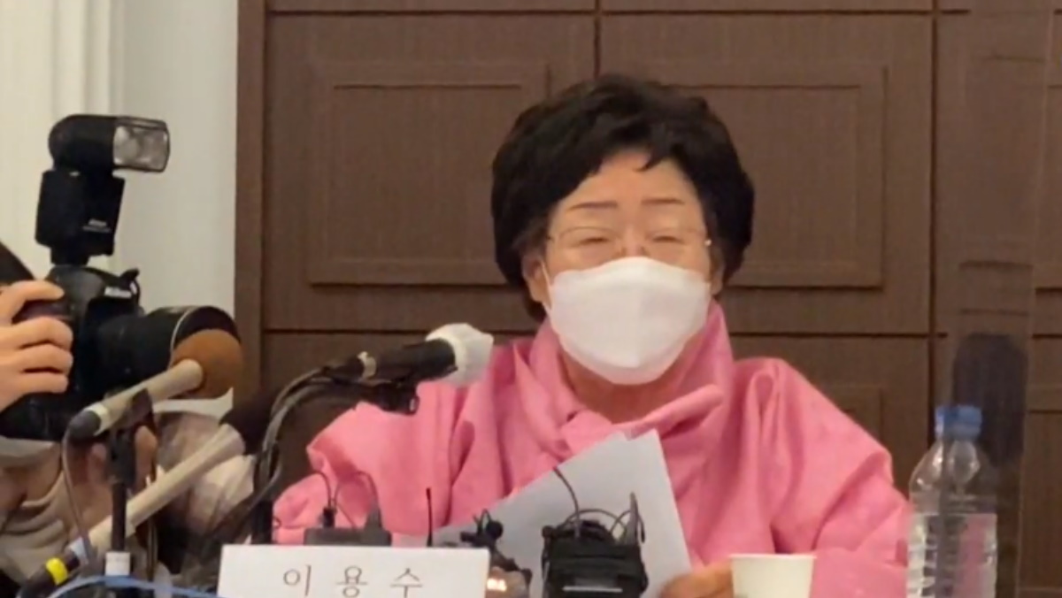 Esclava sexual surcoreana pide remitir la causa a la justicia internacional