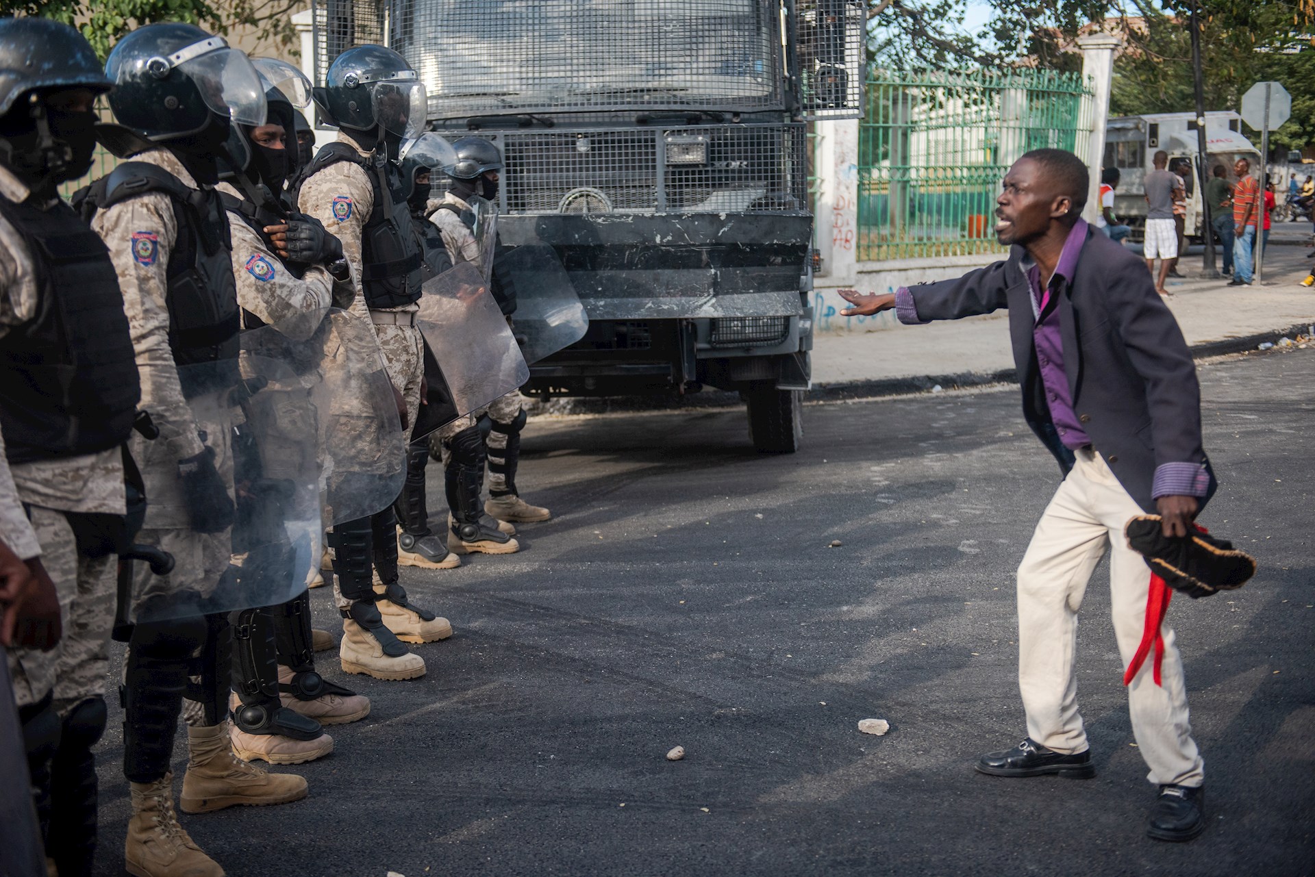 Los obispos dan la espalda al presidente de Haití en medio de huelga