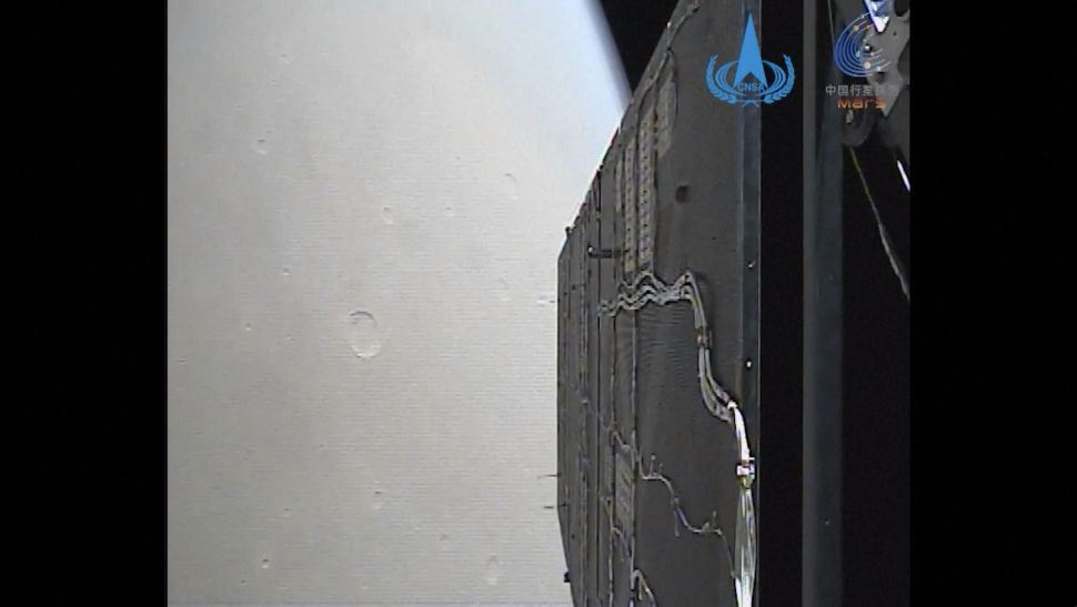 Sonda china capta primeras imágenes en la órbita de Marte - marte-china