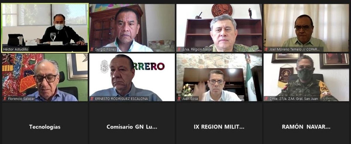 Disminuye 9.30 por ciento homicidios dolosos en Guerrero en lo que va de 2021 - mesa-de-coordinacion-para-la-construccion-de-la-paz-en-iguala-guerrero