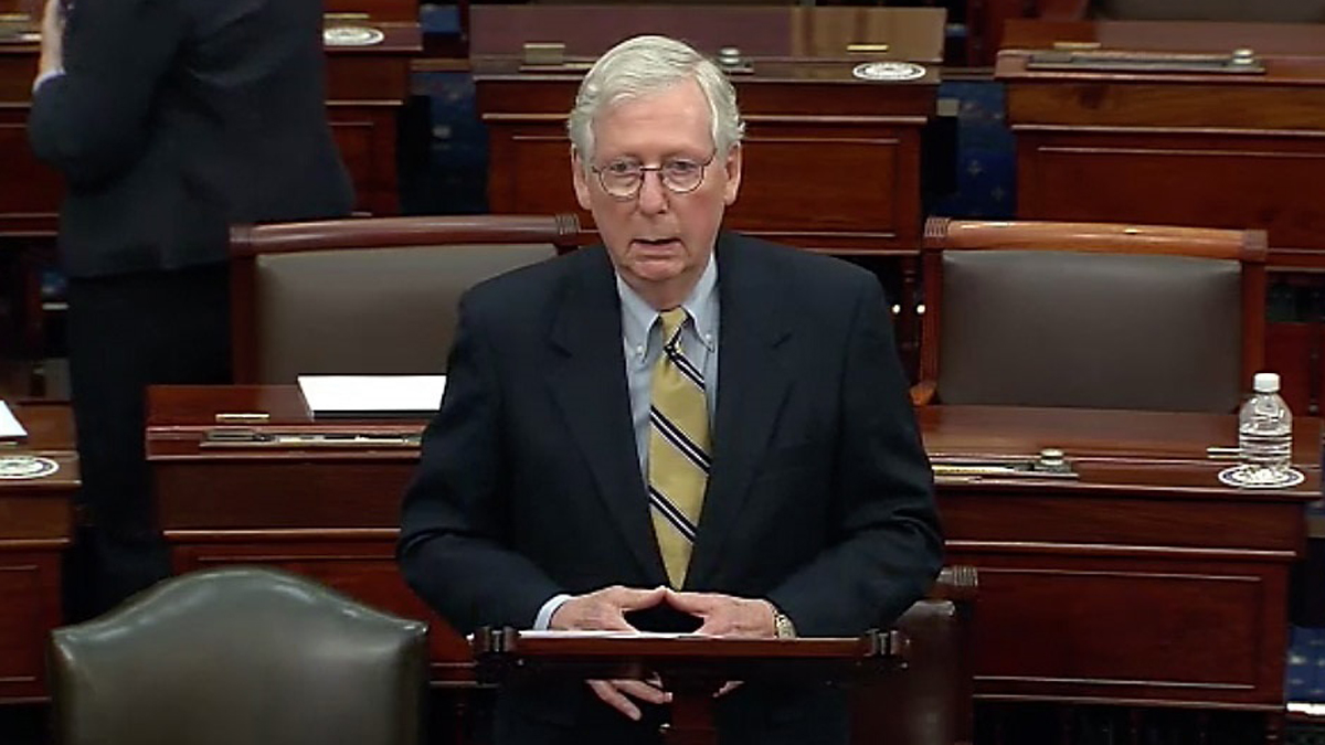 Trump pide reemplazar a Mitch McConnell como líder republicano en el Senado