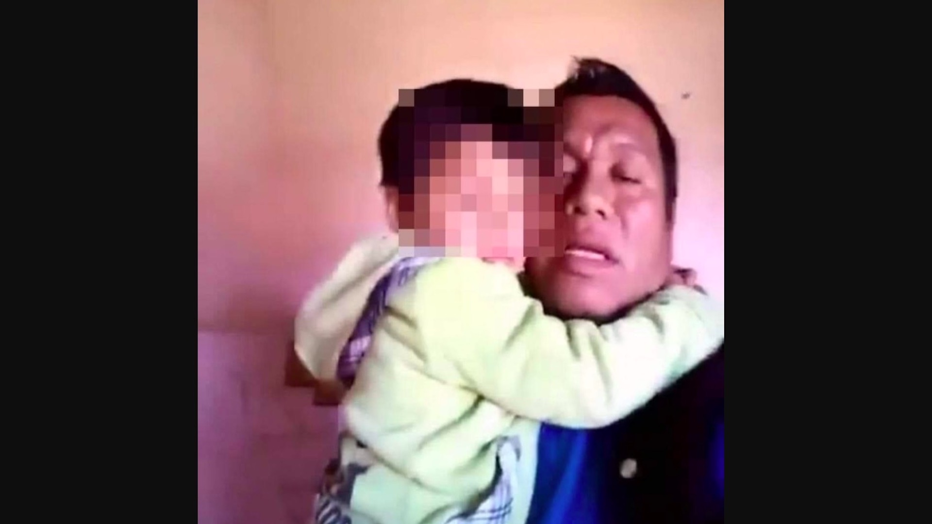 #Video Detienen a niño de cuatro años y su padre en Chiapas