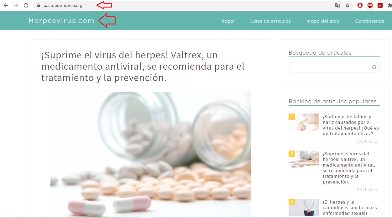 Página del 'Pacto por México' se convierte en sitio sobre el herpes - pagina-de-pacto-por-mexico-se-convierte-en-sitio-sobre-el-herpes