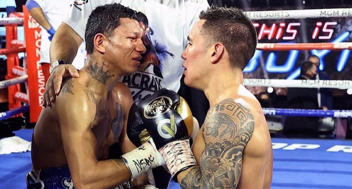 #Video Óscar Valdez derrota por nocaut a Miguel Berchelt y es el nuevo campeón del peso ligero junior