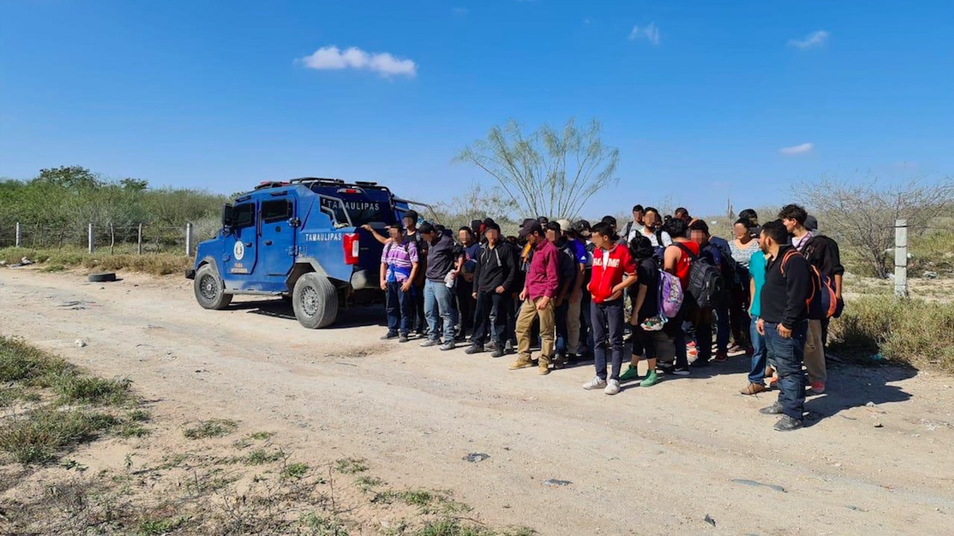 Rescatan a 49 personas en Reynosa, Tamaulipas; entre ellos había ocho mexicanos
