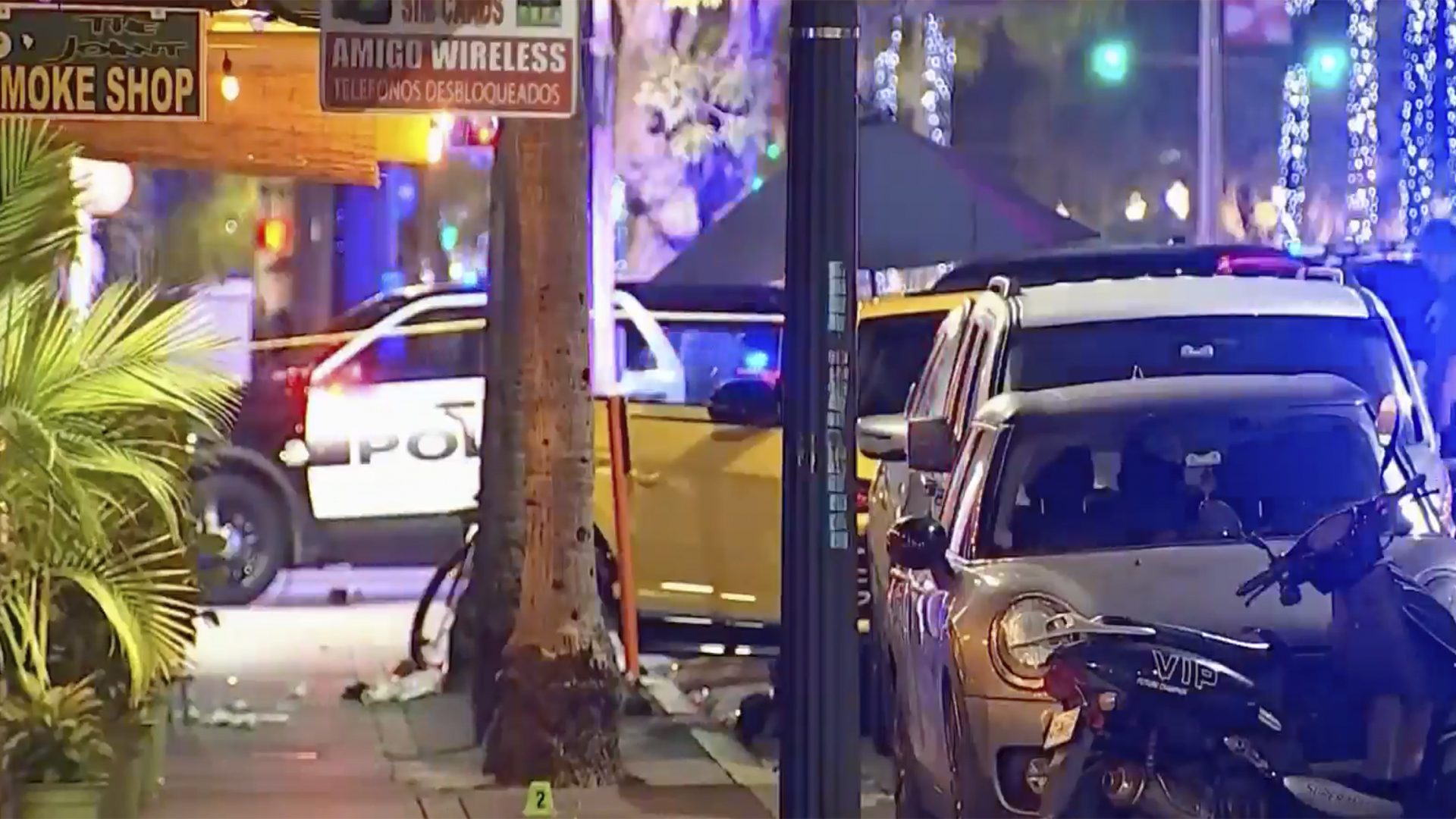 Tiroteo deja tres heridos en turística calle de Miami Beach