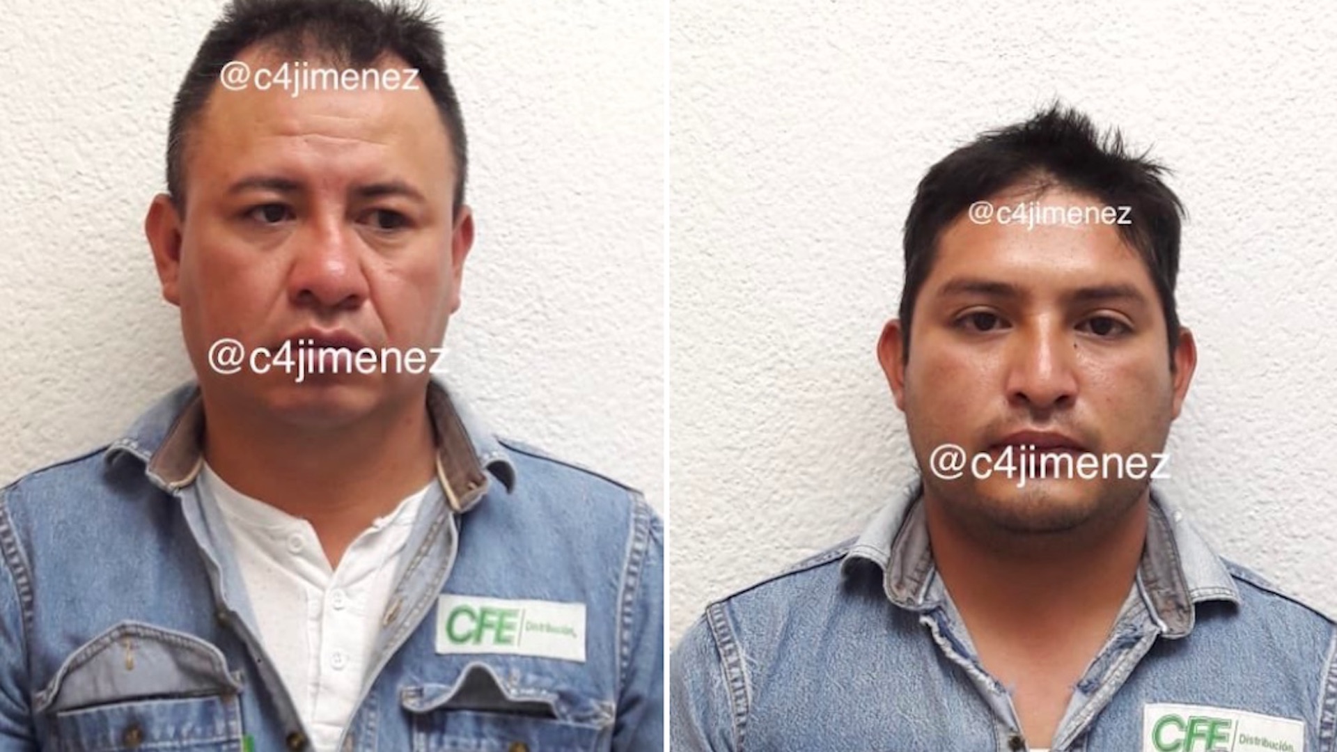 Detienen a presuntos empleados de CFE que exigieron 5 mil pesos a usuario para no cortarle la luz