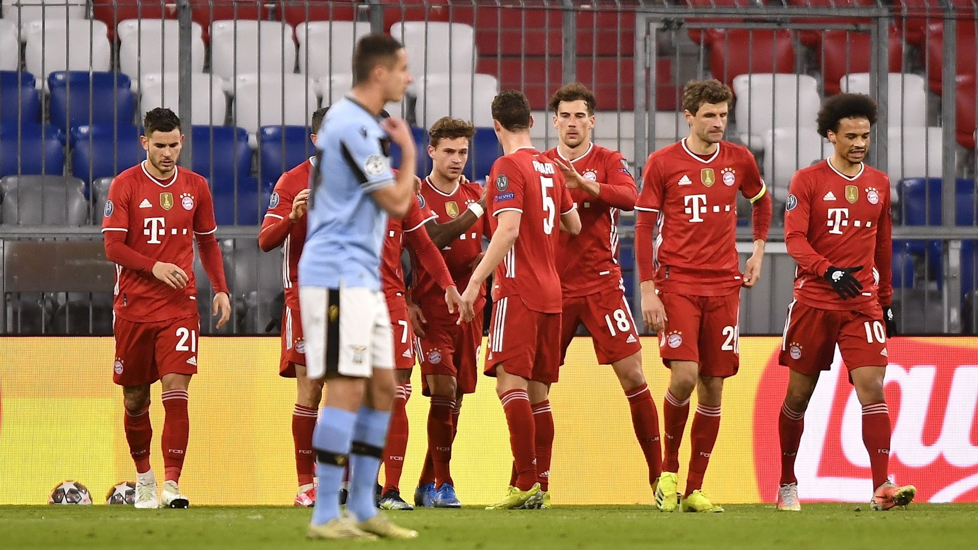 Bayern pasa el trámite y llega a los cuartos de final de la Champions al derrotar al Lazio