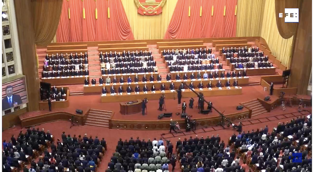 China quiere presumir de su victoria contra el virus en su gran cita política