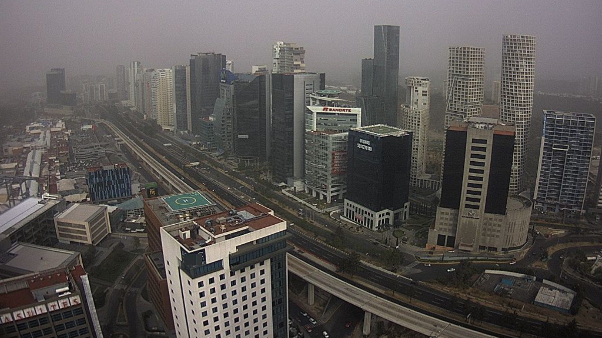 Tolvarenas en el Valle de México afectan visibilidad y calidad del aire