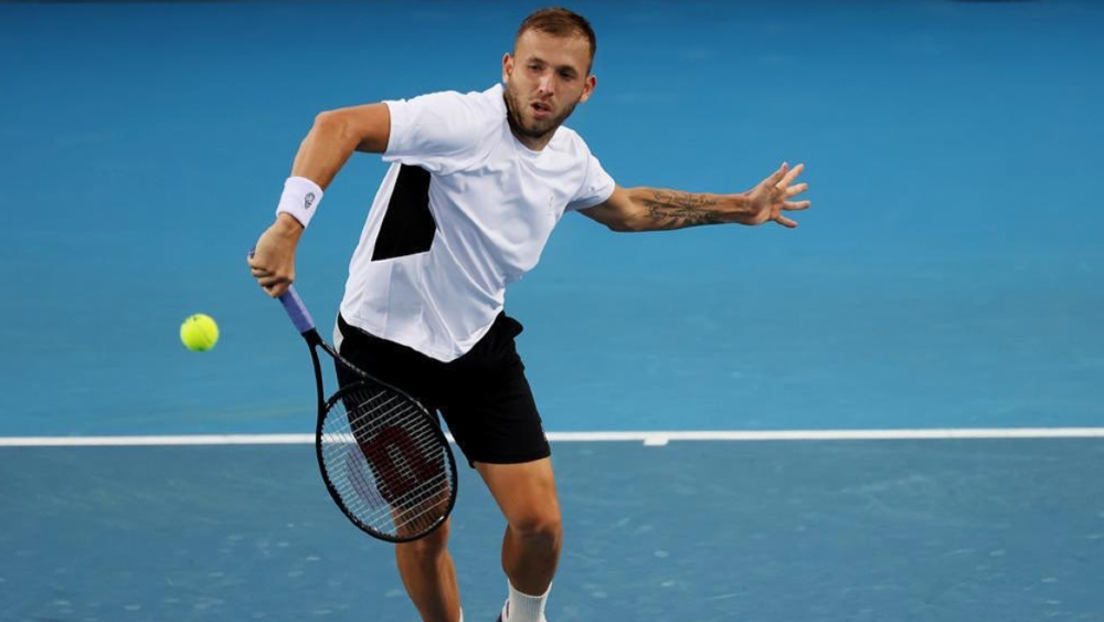 Daniel Evans, primer rival de Roger Federer en su regreso