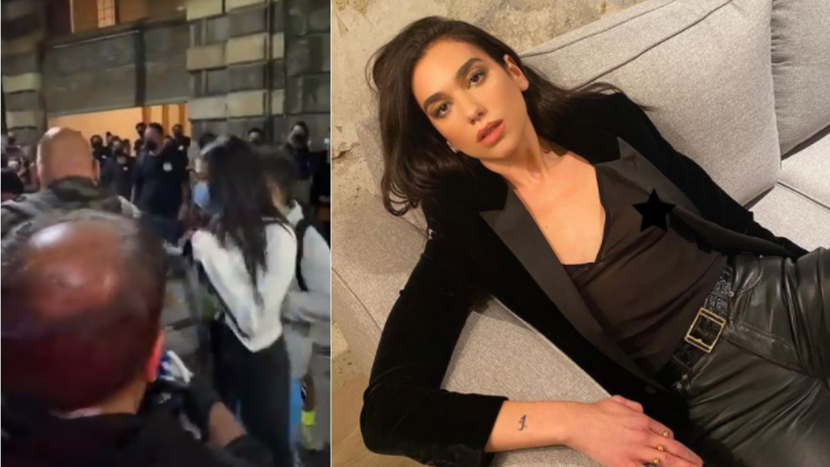 #Video Seguidor empuja a Dua Lipa en la Ciudad de México