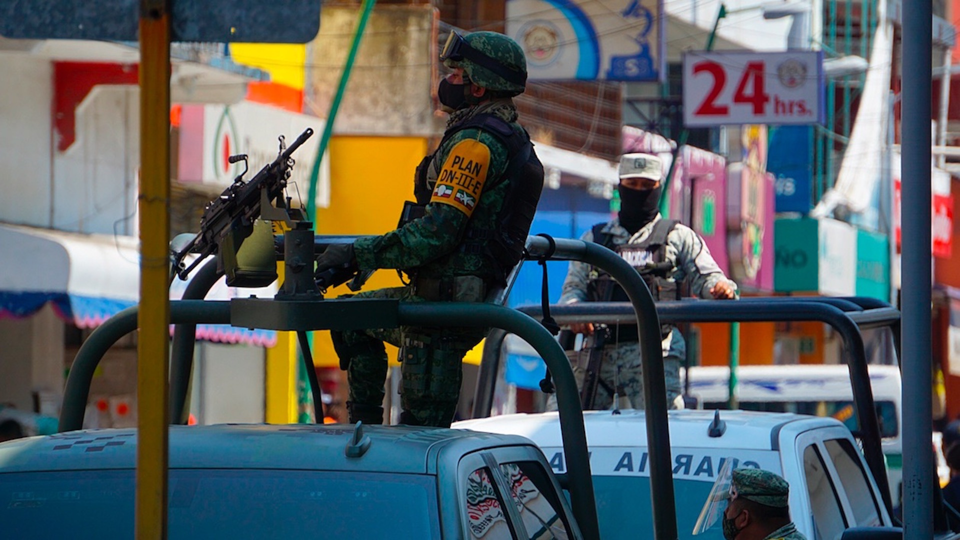 Presentan agrupamientos organizados para rescate humanitario en la frontera sur de México - ejercito-y-guardia-nacional-en-la-frontera-sur-de-mexico