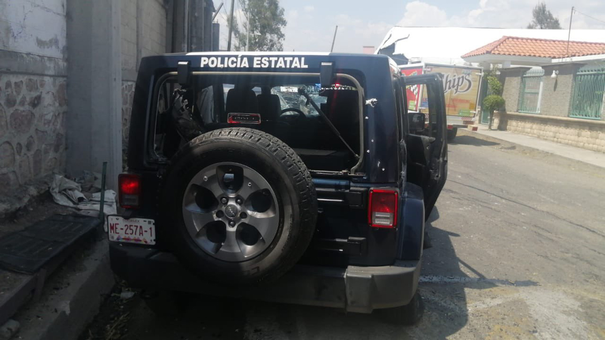 Asesinan en segunda emboscada a cuatro policías de Edomex - emboscada-a-policias-en-almoloya-de-alquisiras-edomex