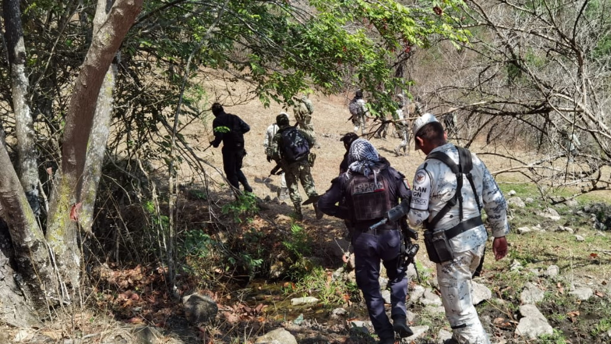 Mantienen vigilancia policial en Coyuca de Catalán, Guerrero