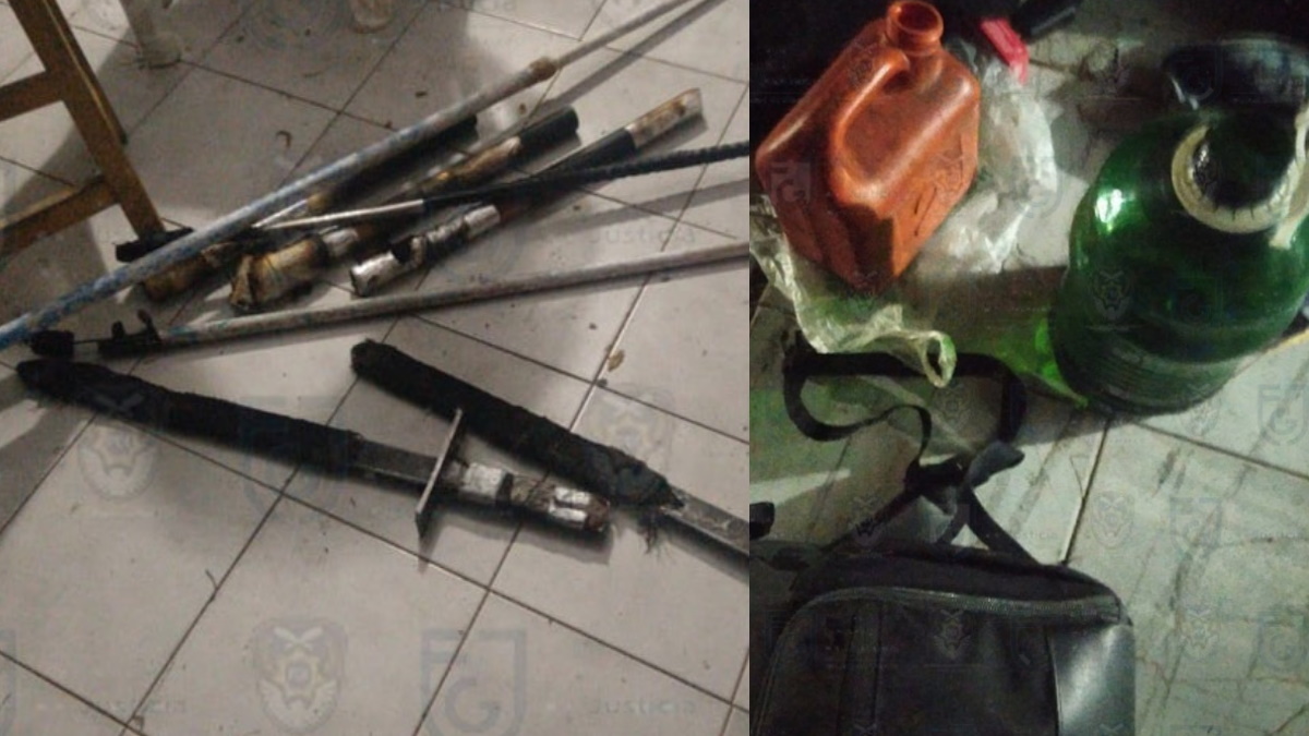 Aseguran en Polanco bombas molotov, petardos y armas blancas previo a marchas por el 8M