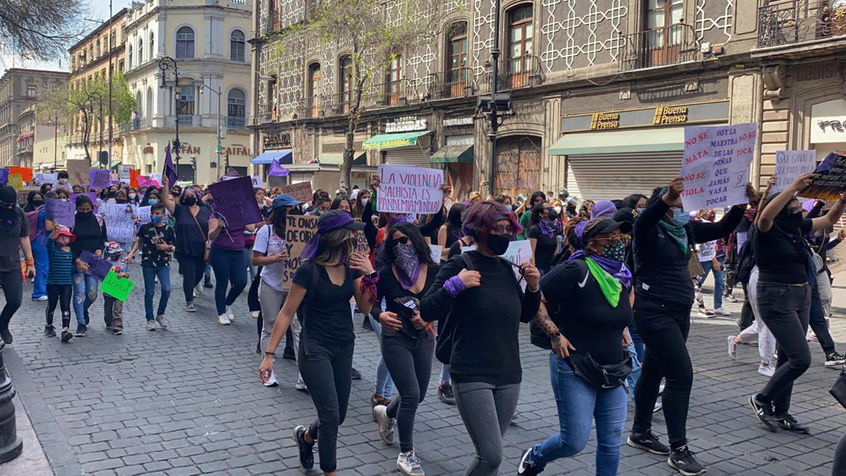 Las marchas en CDMX con motivo del Día de la Mujer