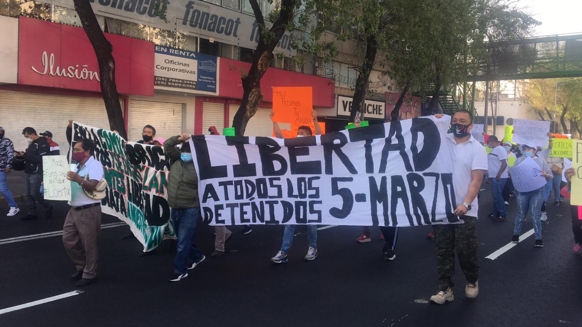 Liberan a 86 motociclistas detenidos en Tepito