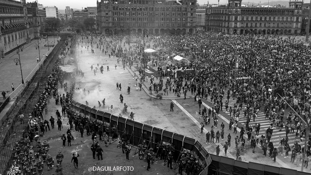 Sí derribaron drones en Palacio Nacional