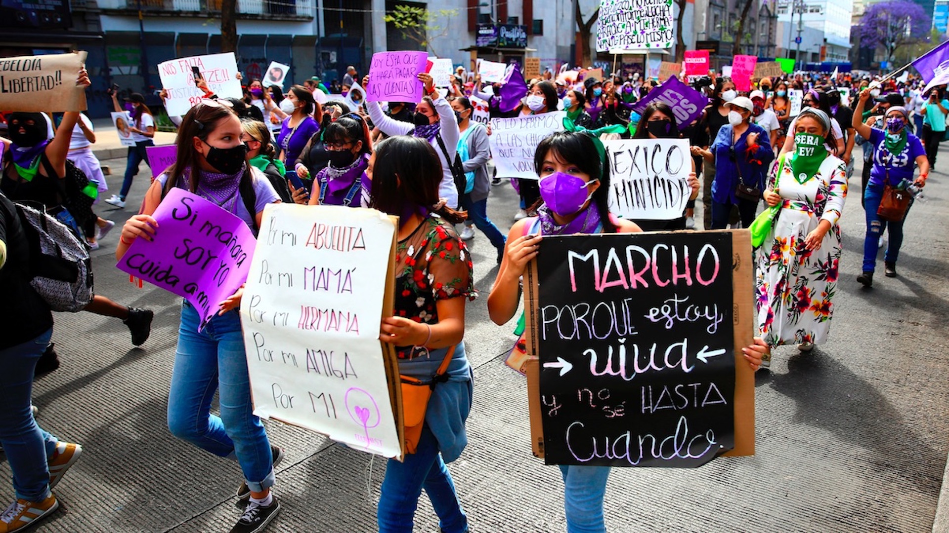 Rechaza SSC-CDMX uso de gases lacrimógenos durante marcha del #8M