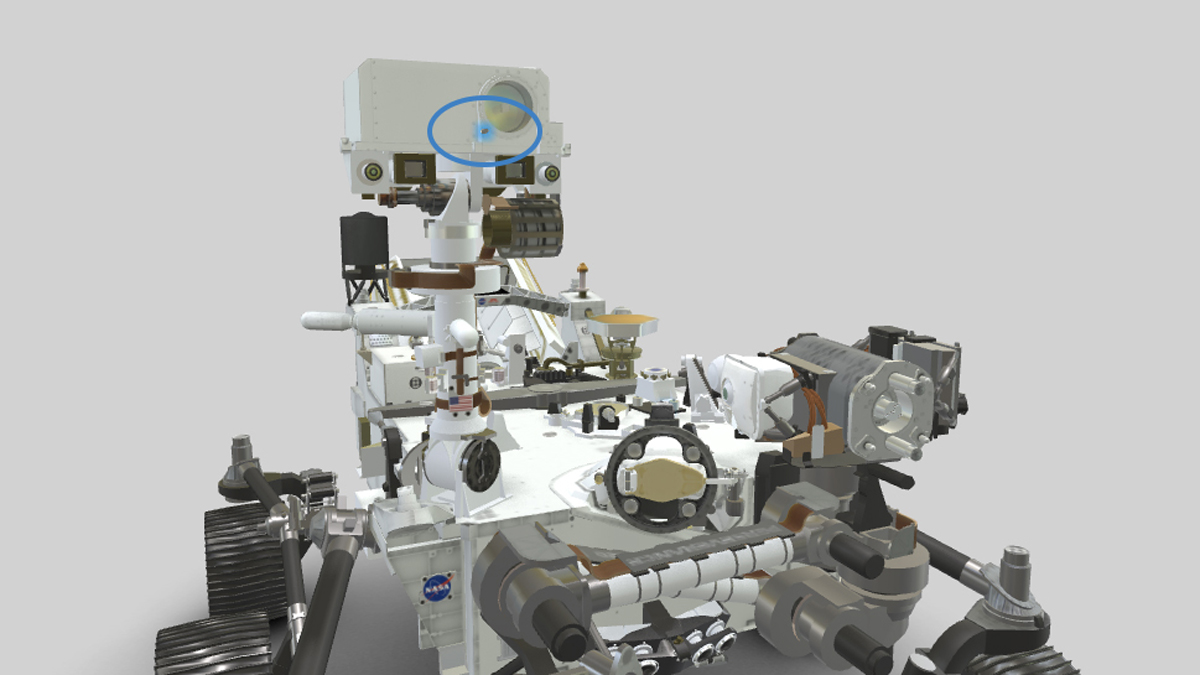 #Audio Así suenan el viento y los rayos láser en Marte - microfono-supercam-del-rover-perseverance