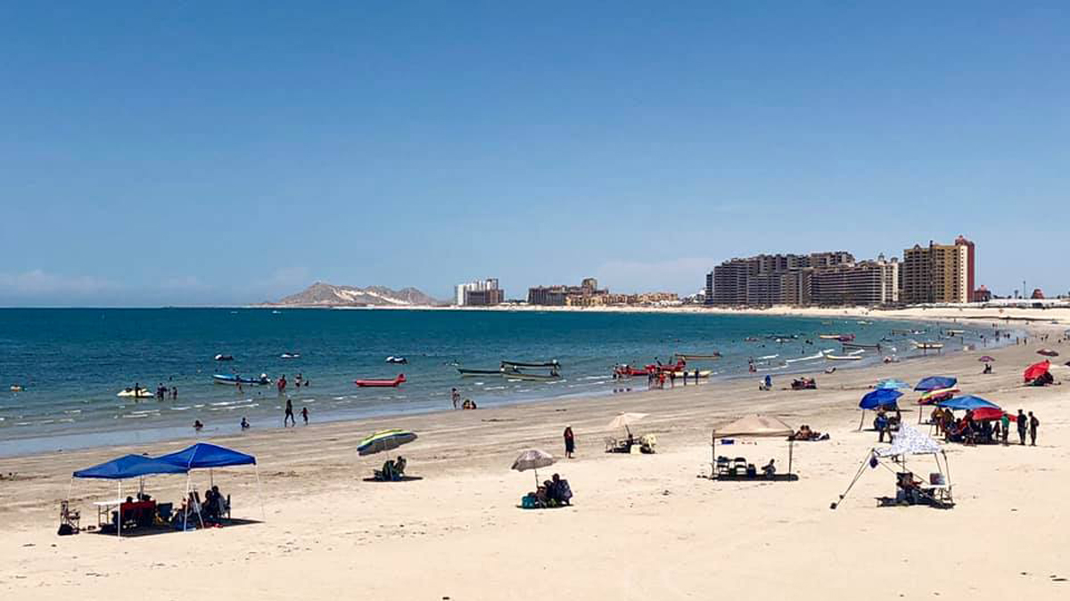 Sonora pedirá prueba negativa de COVID-19 para ingresar a playas