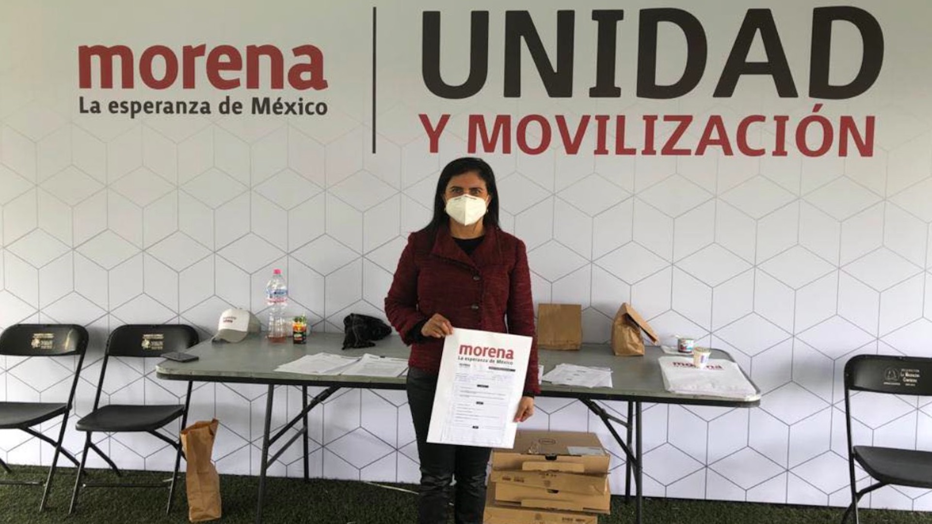 Manuela Obrador, prima del presidente López Obrador, busca reelección como diputada