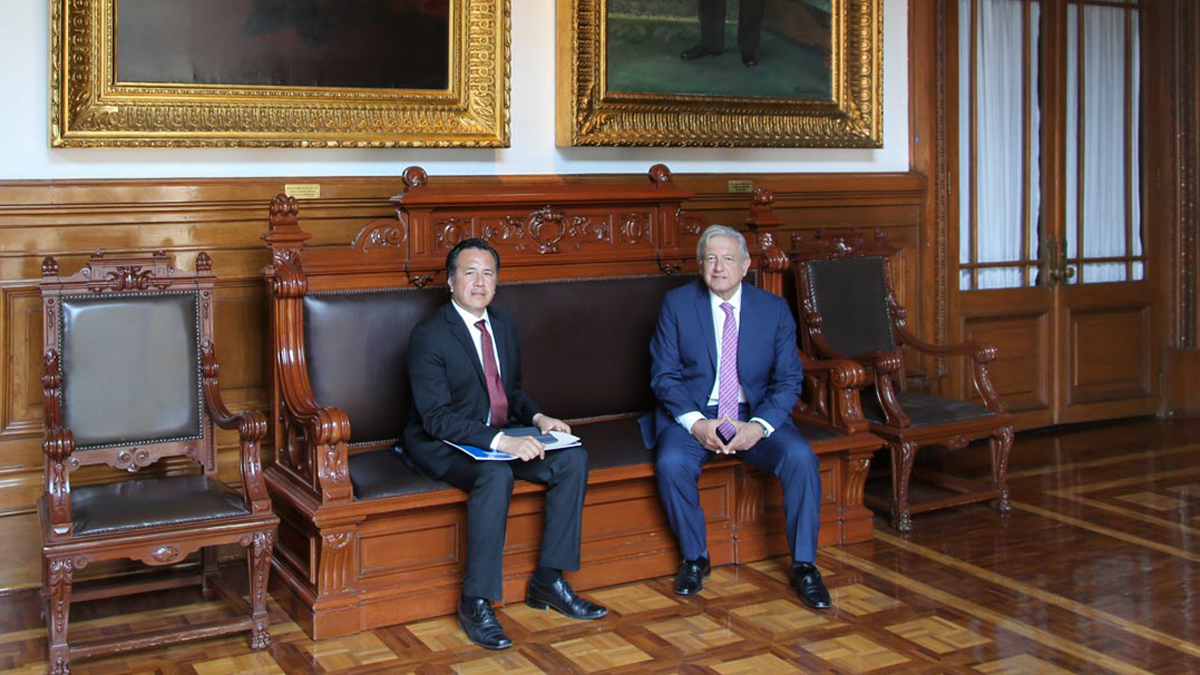 Cuitláhuac García, incapaz de cometer una injusticia: AMLO sobre detención de José Manuel del Río