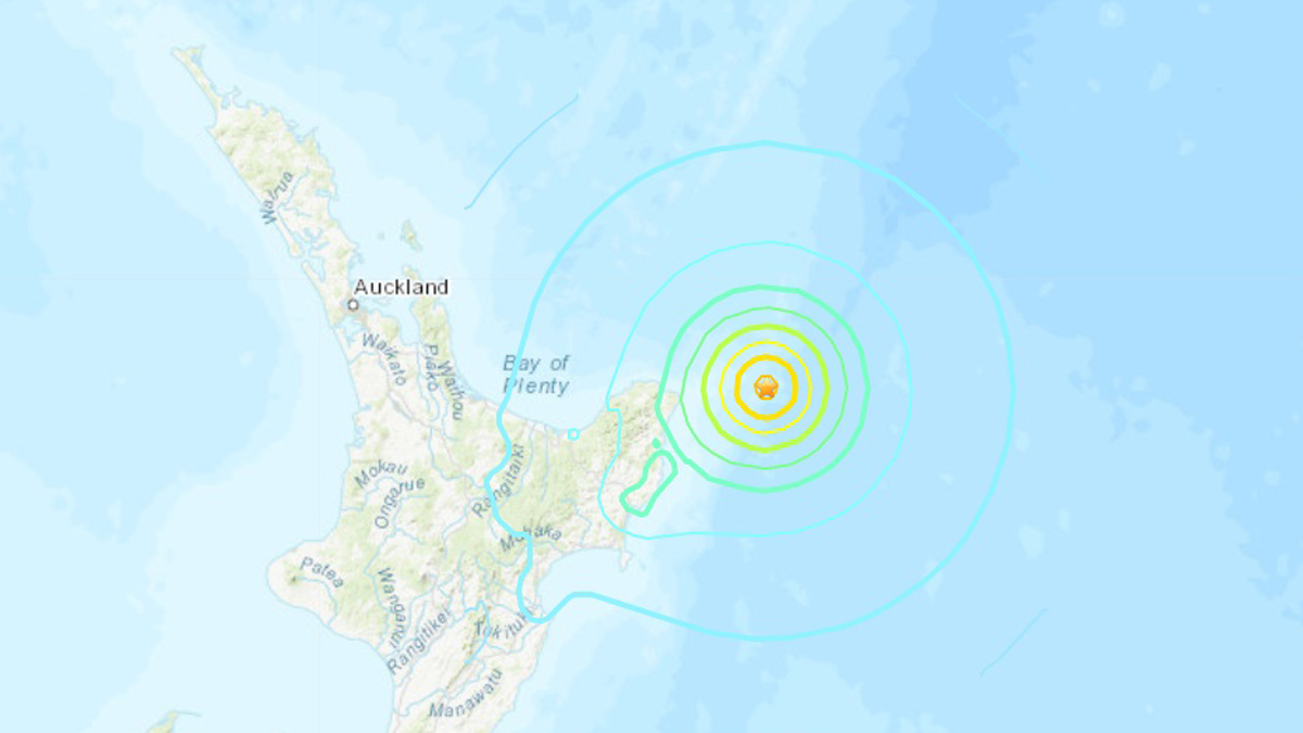 Activan alerta de tsunami en Nueva Zelanda por sismo magnitud 7.3