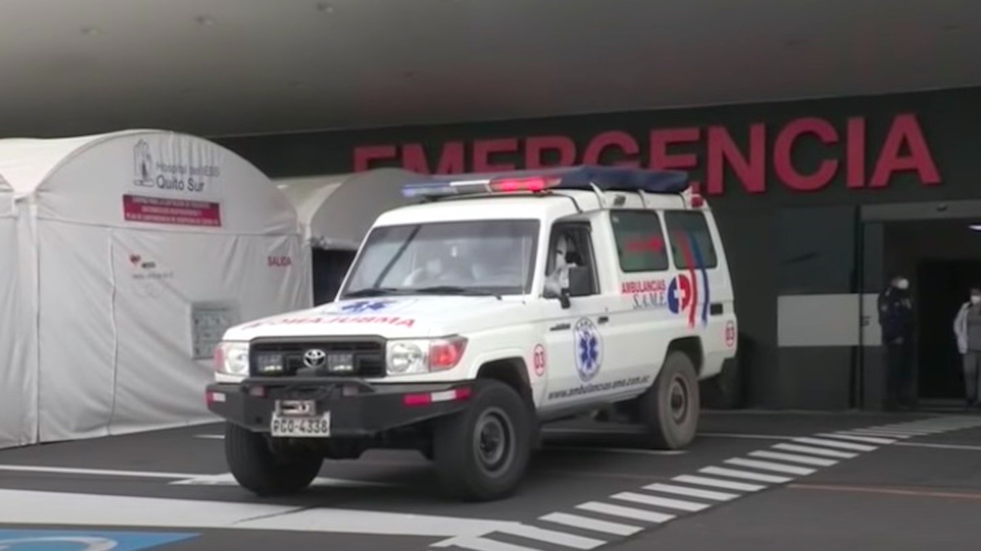 Saturación hospitalaria en Ecuador por COVID-19 Saturación hospitalaria en Ecuador por COVID-19