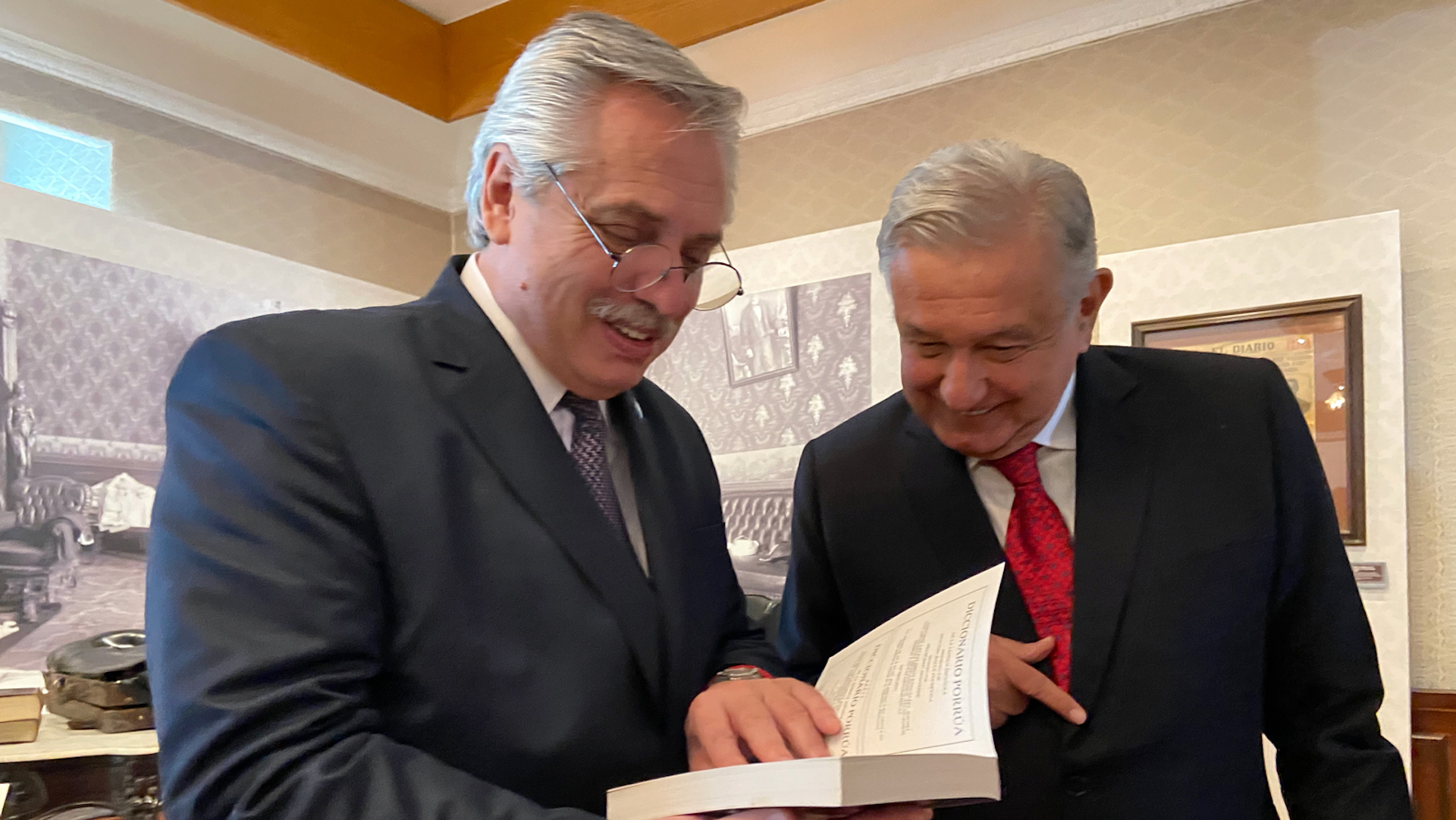 “Ánimo compañero”: AMLO desea pronta recuperación a Alberto Fernández