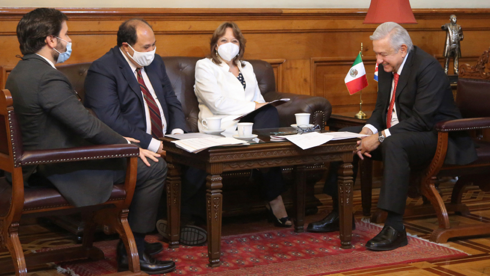 AMLO agradece a presidente de Cuba por envío de médicos y enfermeras