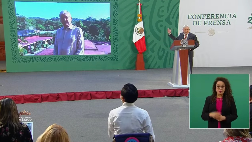 #Video “¡Quítalo, quítalo!”: AMLO vuelve a retar la veda electoral