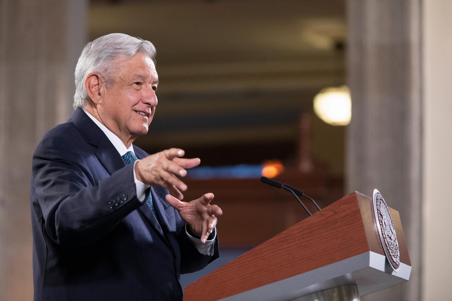 “En 2024 me voy a ir tranquilo (…) vamos a dejar arreglado todo”: AMLO; Conferencia (15-04-2021)