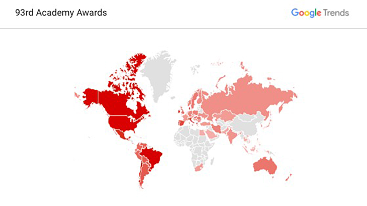 ¿Qué buscan los mexicanos sobre los Oscars en Google?