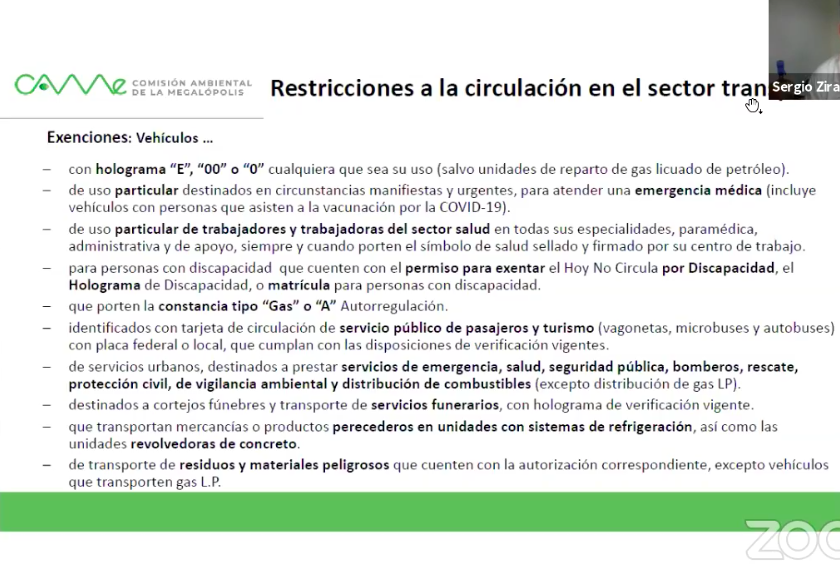 Restricciones de circulación no aplicarán para personas que acudan a vacunarse contra COVID-19 - excepciones