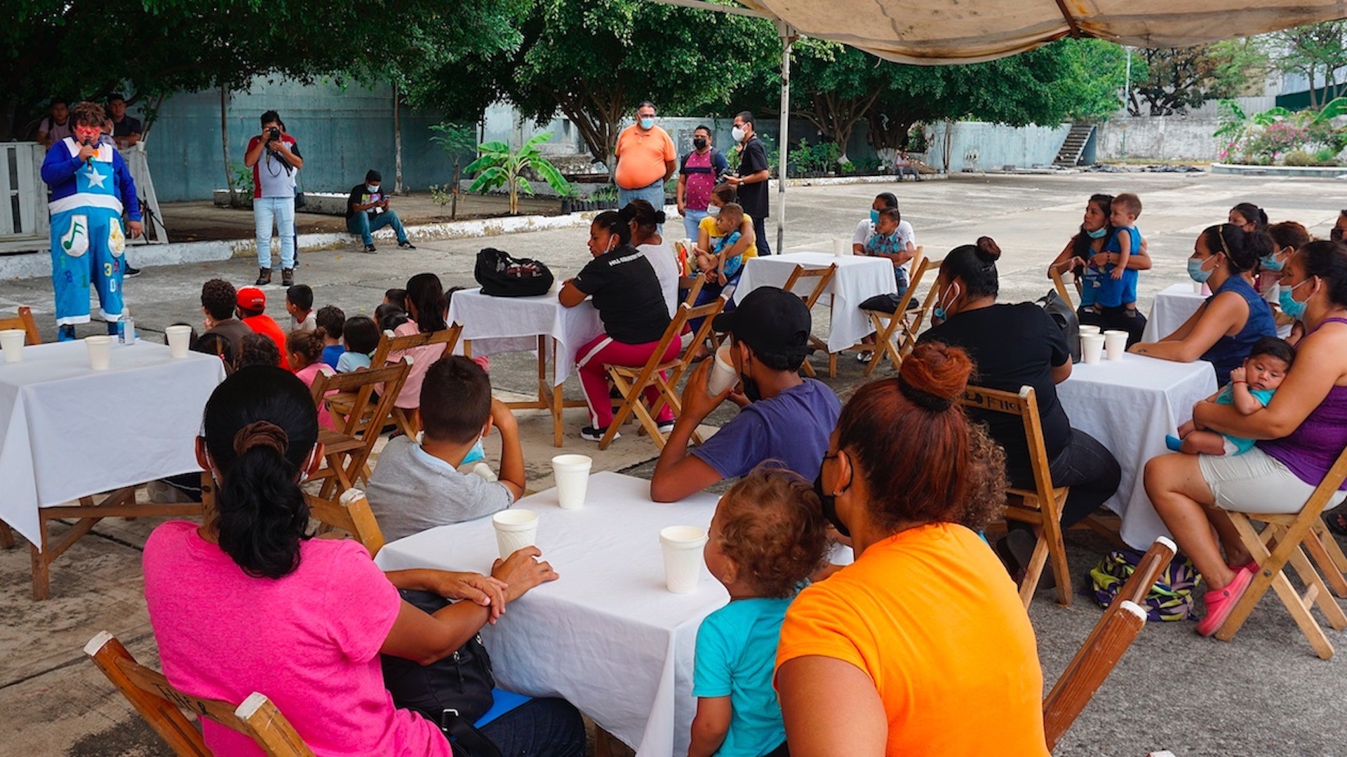 Celebran en Tapachula el Día del Niño para menores migrantes - festejo-del-dia-del-nino