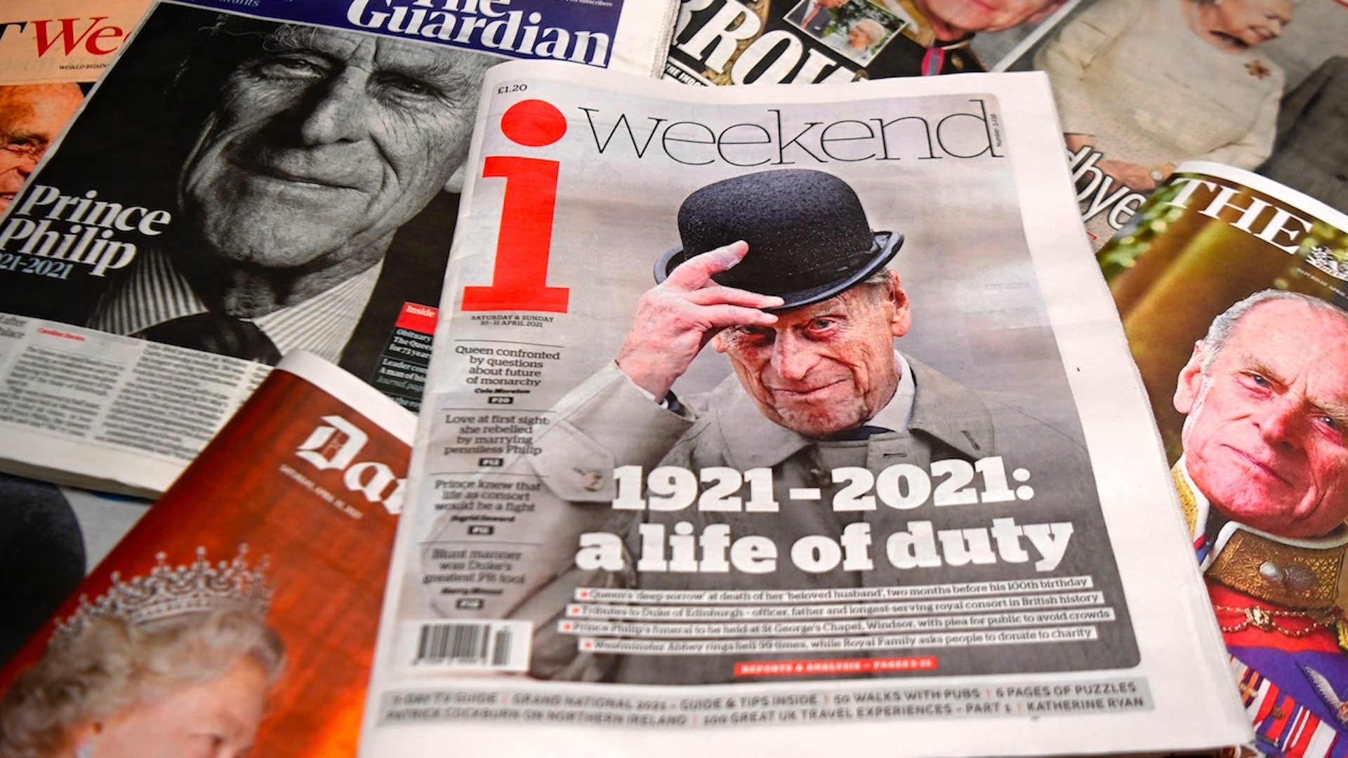 Funeral del Felipe, duque de Edimburgo, se realizará el próximo sábado 17