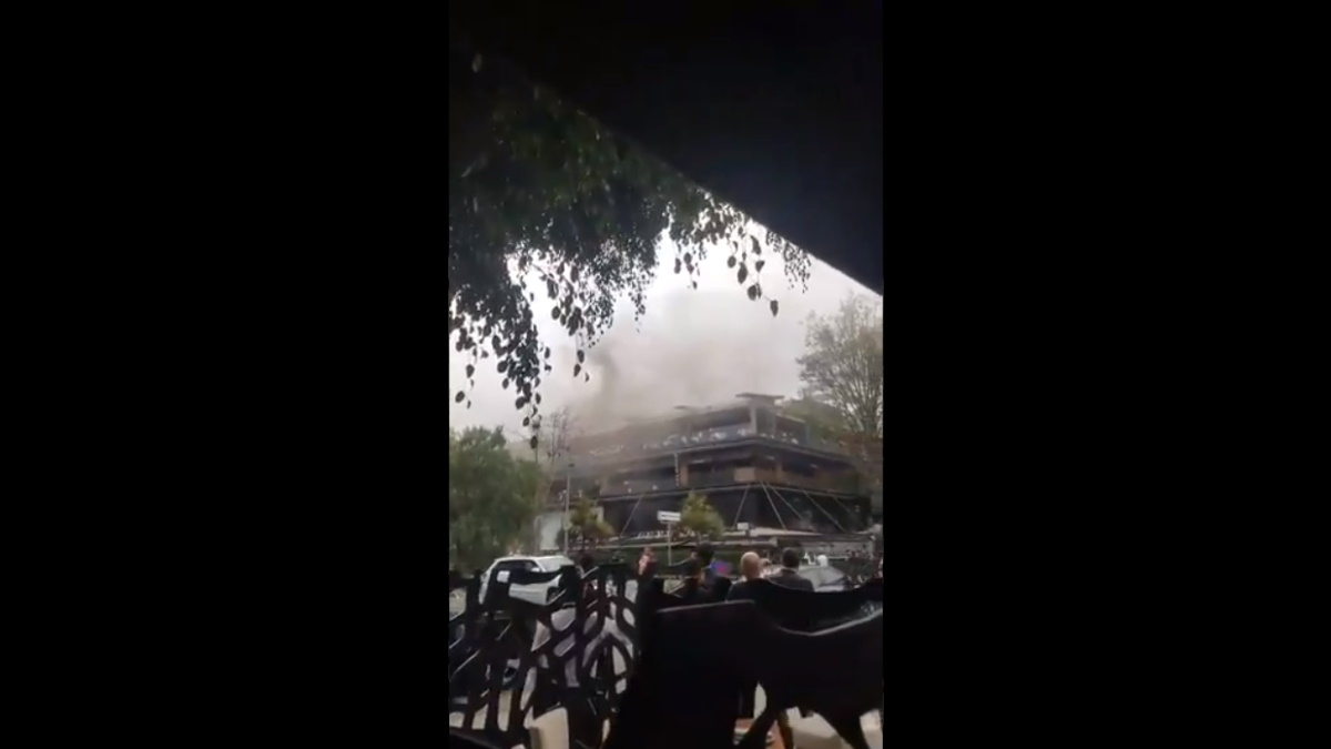 Se incendia La Buena Barra en Polanco