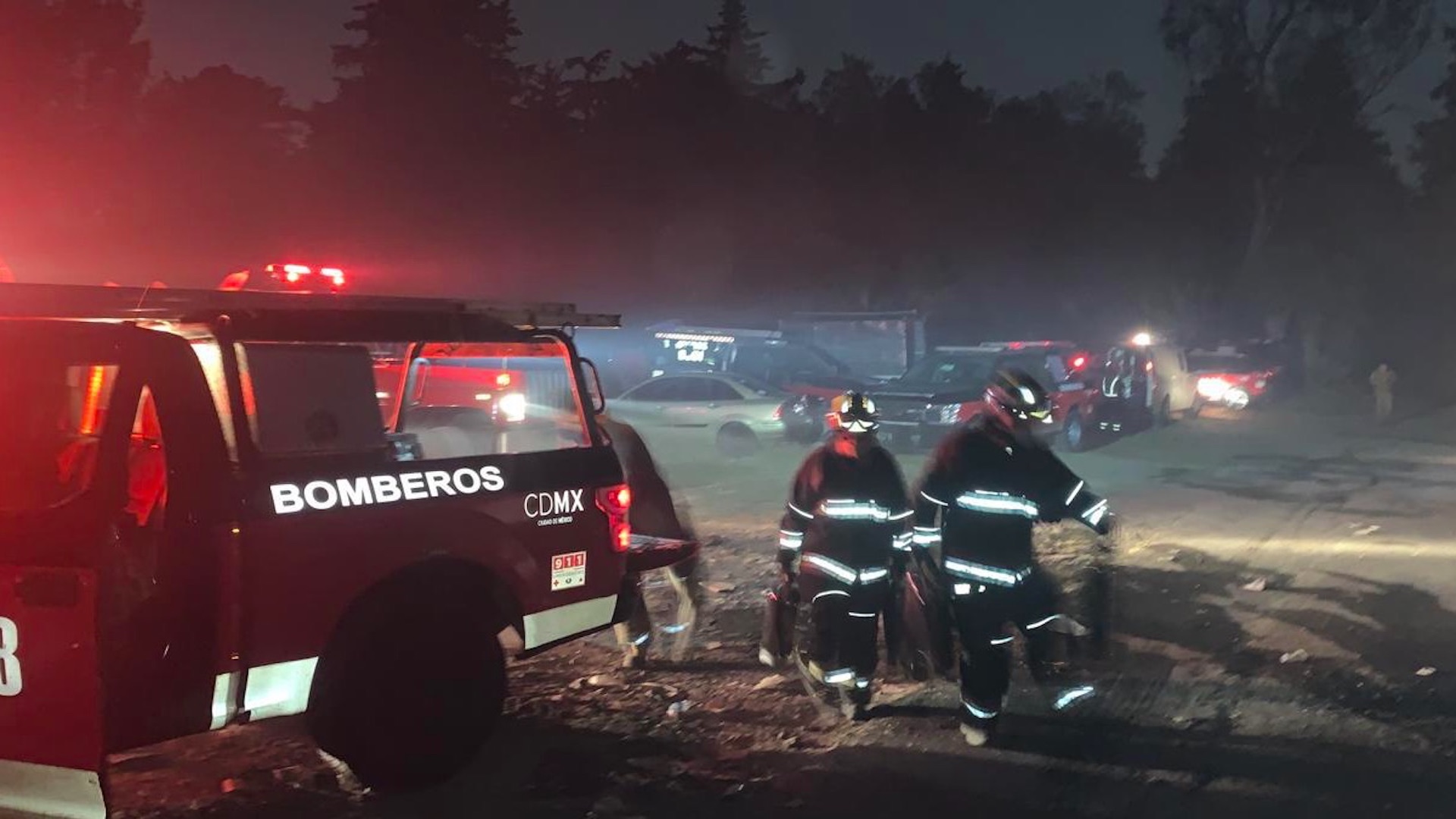 Incendio en el Panteón de Dolores afectó 2.5 hectáreas