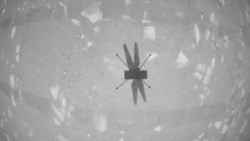 Helicóptero Ingenuity realiza con éxito su segundo vuelo en Marte