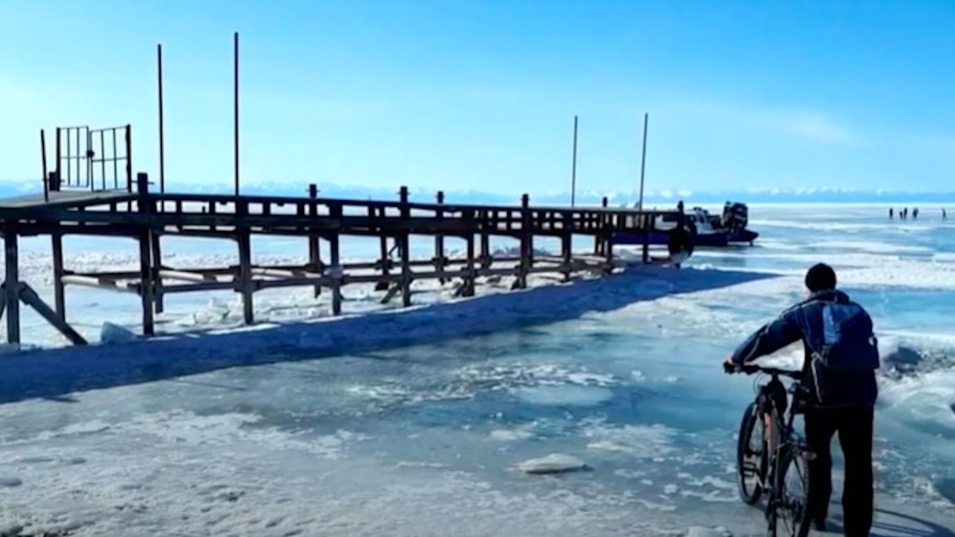 Huyendo del coronavirus en el lago Baikal