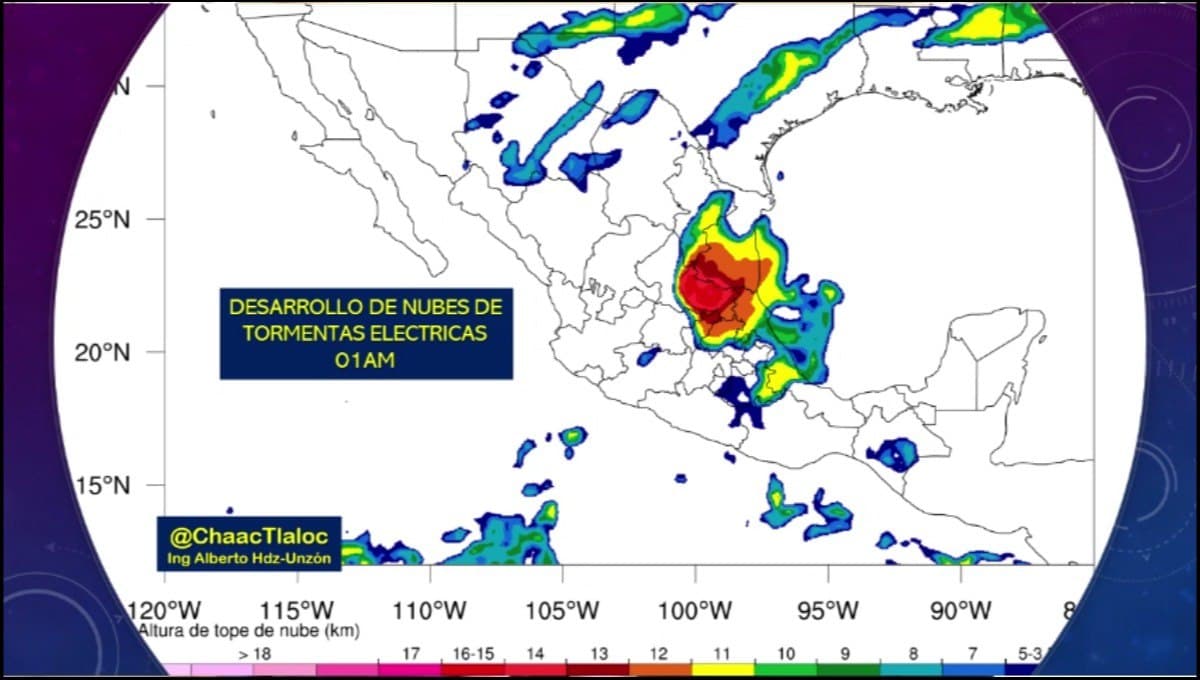 Las lluvias y granizadas de ayer podrían repetirse esta tarde