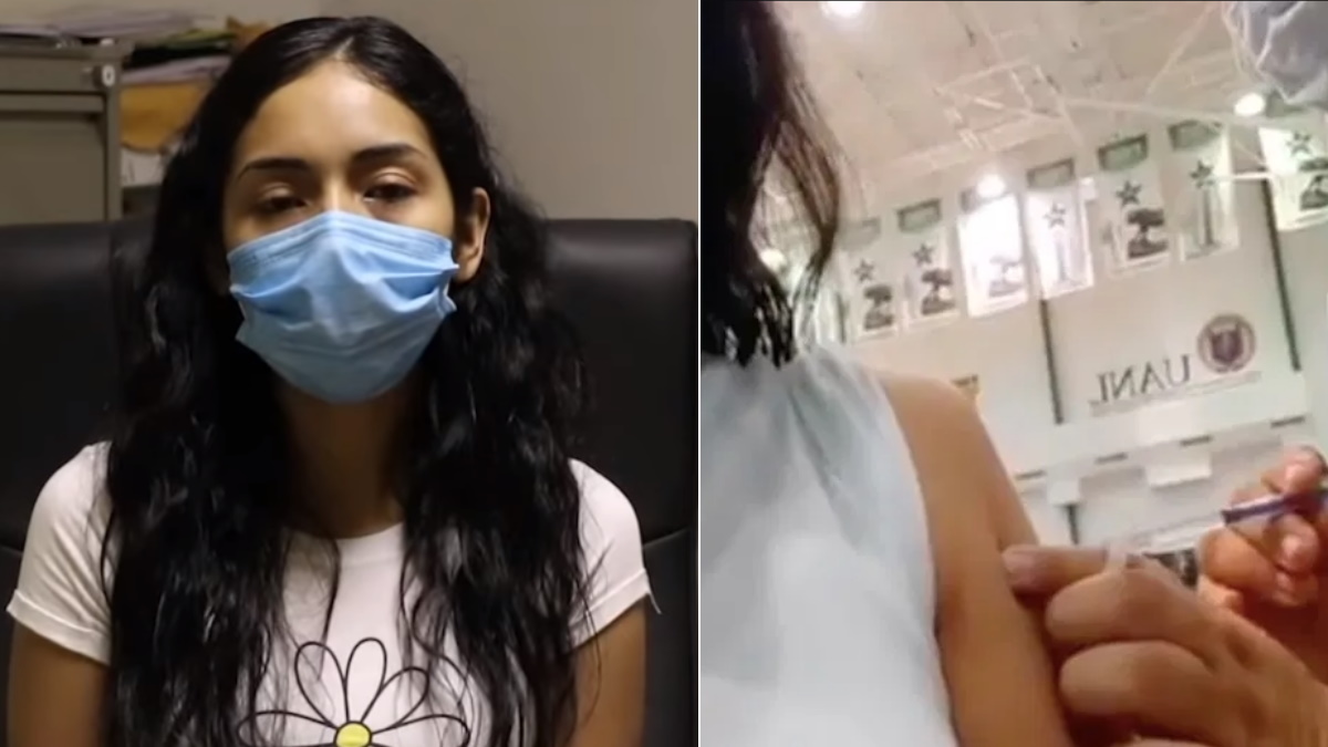 Aplicarán pruebas de anticuerpos a profesora de Nuevo León para confirmar vacunación contra COVID-19