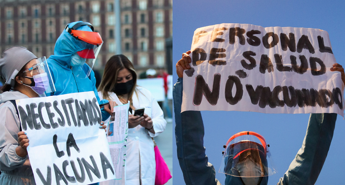 Siguen sin vacuna más de 27 mil médicos privados; Dr. Moreno pide a AMLO ‘recapacitar’ estrategia de vacunación