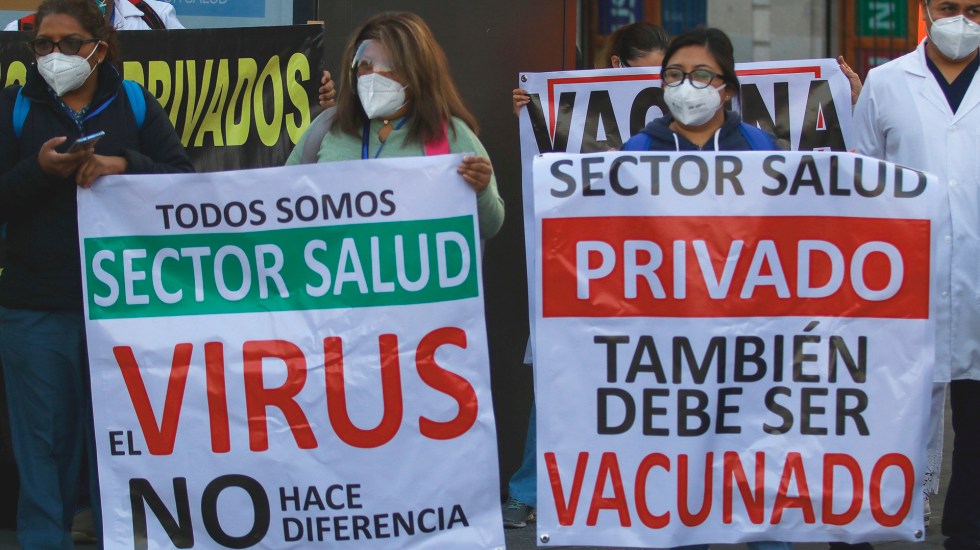 Minimiza AMLO protestas de médicos privados; denuncia ‘manipulación’ Minimiza AMLO protestas de médicos privados; denuncia ‘manipulación’