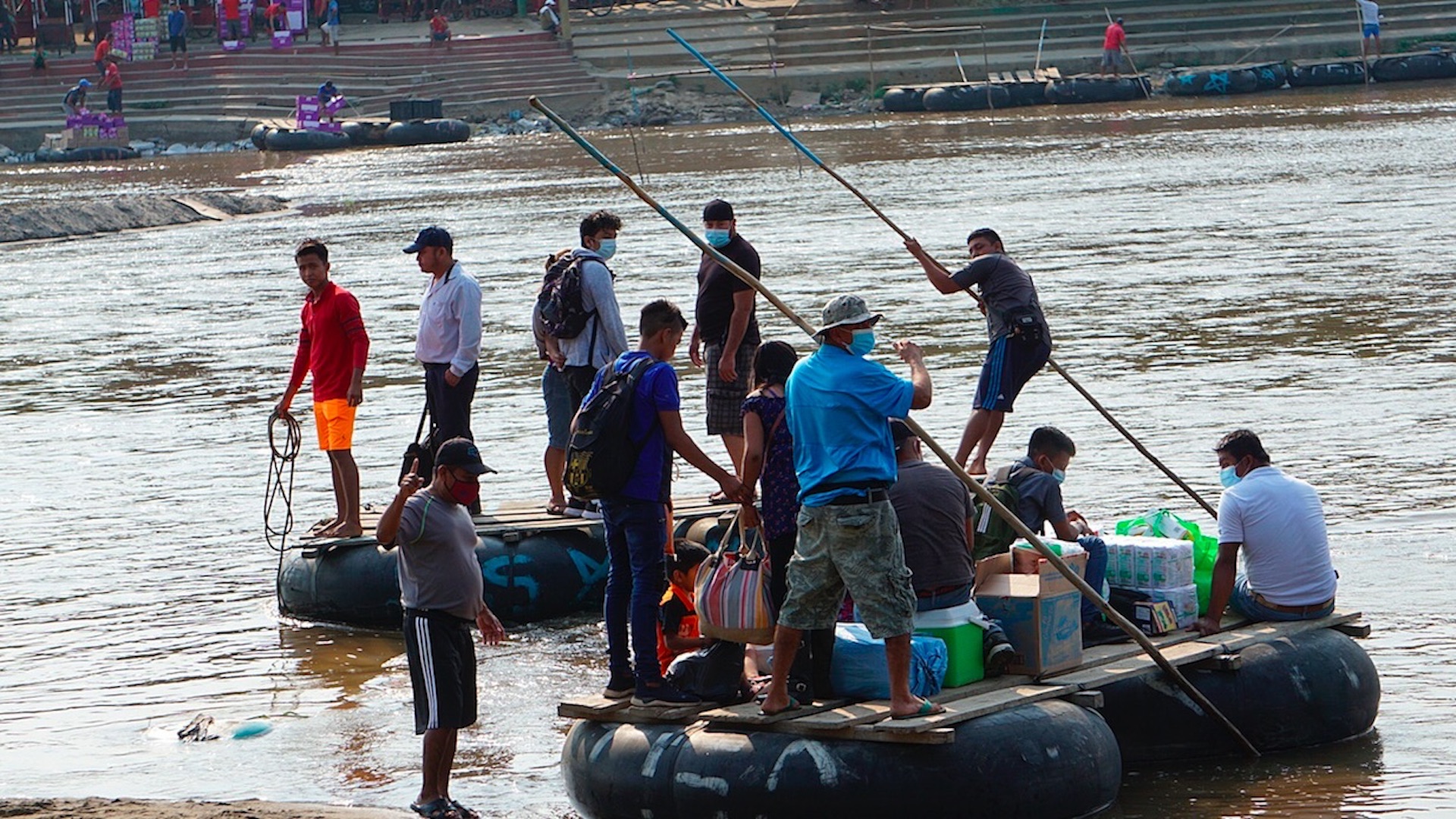 Frontera sur de México en calma pese a llegada de tropas