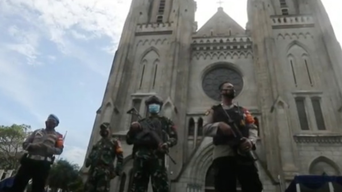 Indonesia aumenta la seguridad en las iglesias tras los ataques yihadistas