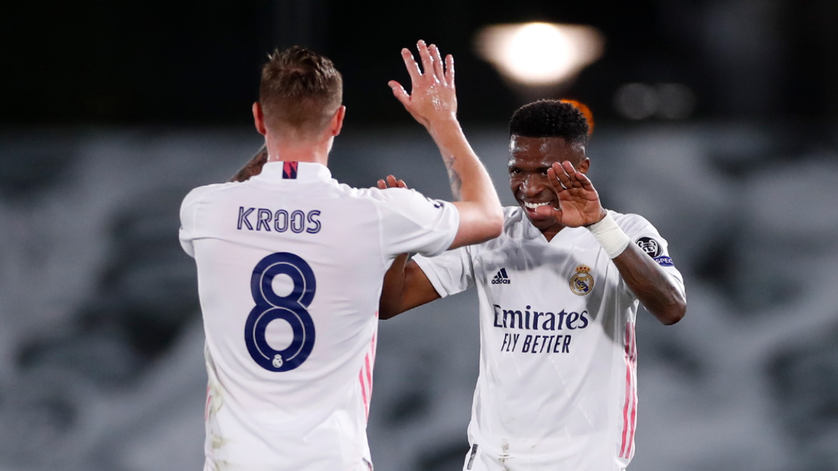 Real Madrid aventaja al Liverpool en la ida de cuartos de final de la Champions Real Madrid aventaja al Liverpool en la ida de cuartos de final de la Champions